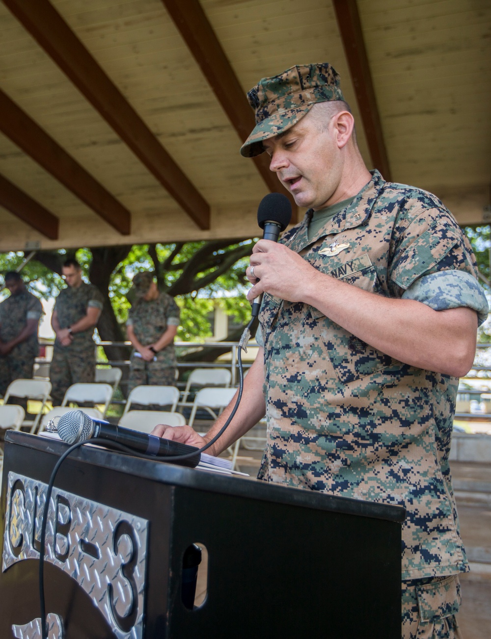 CLB-3 Change of Command