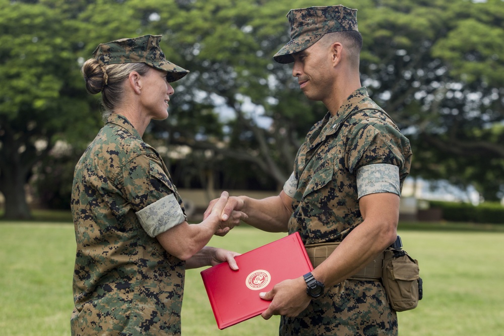 CLB-3 Change of Command