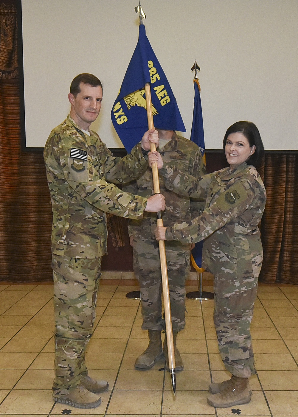 385 Expeditionary Aircraft Maintenance Squadron Activation Ceremony