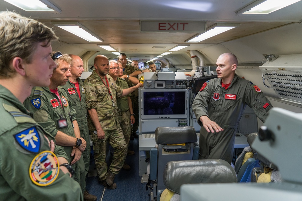 JSTARS brings unique C2ISR to BALTOPS and Saber Strike 18 exercises