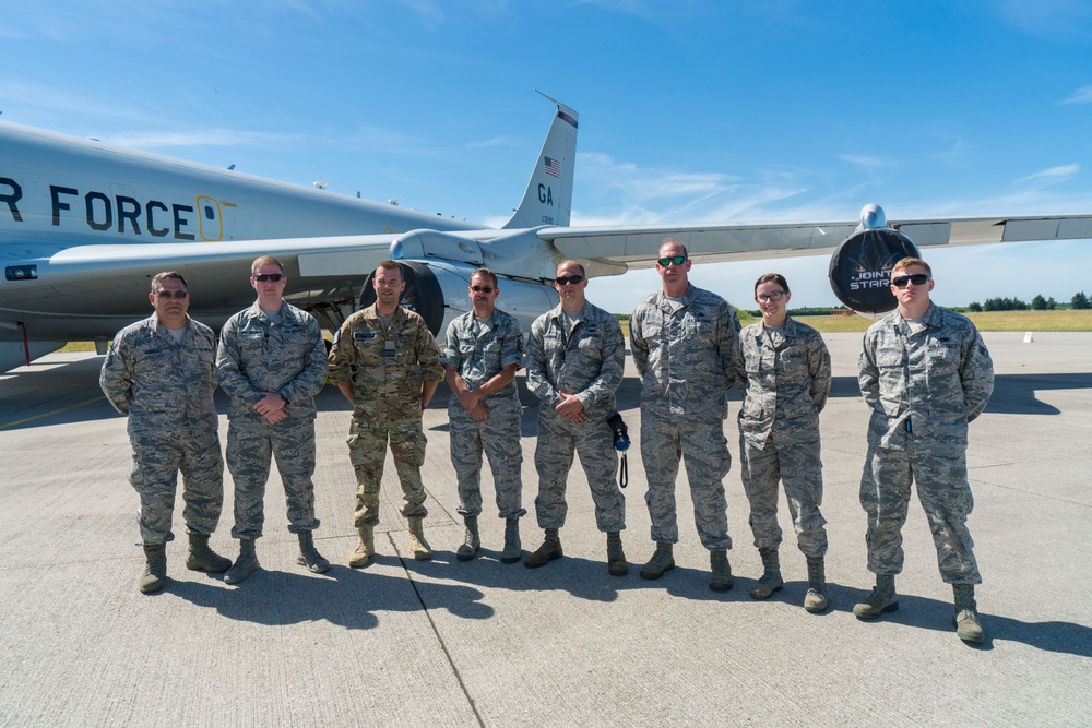 JSTARS brings unique C2ISR to BALTOPS and Saber Strike 18 exercises