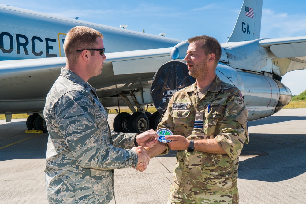 JSTARS brings unique C2ISR to BALTOPS and Saber Strike 18 exercises