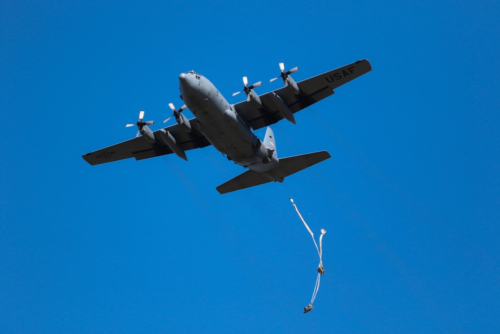 173rd Airborne conduct massive jump wth allied forces