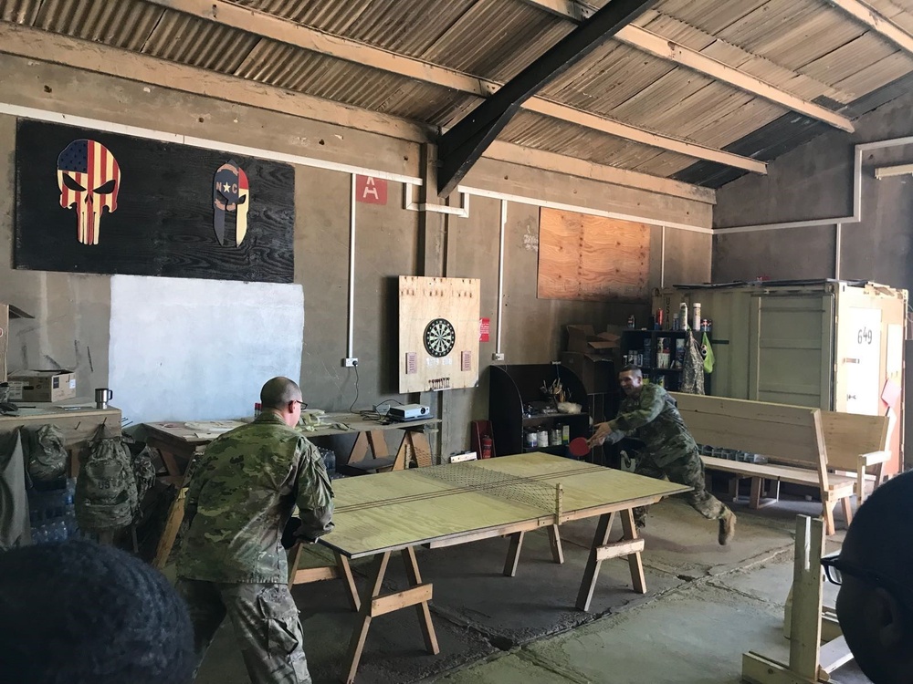 279th Engineer Utilities Detachment shows off woodworking abilities