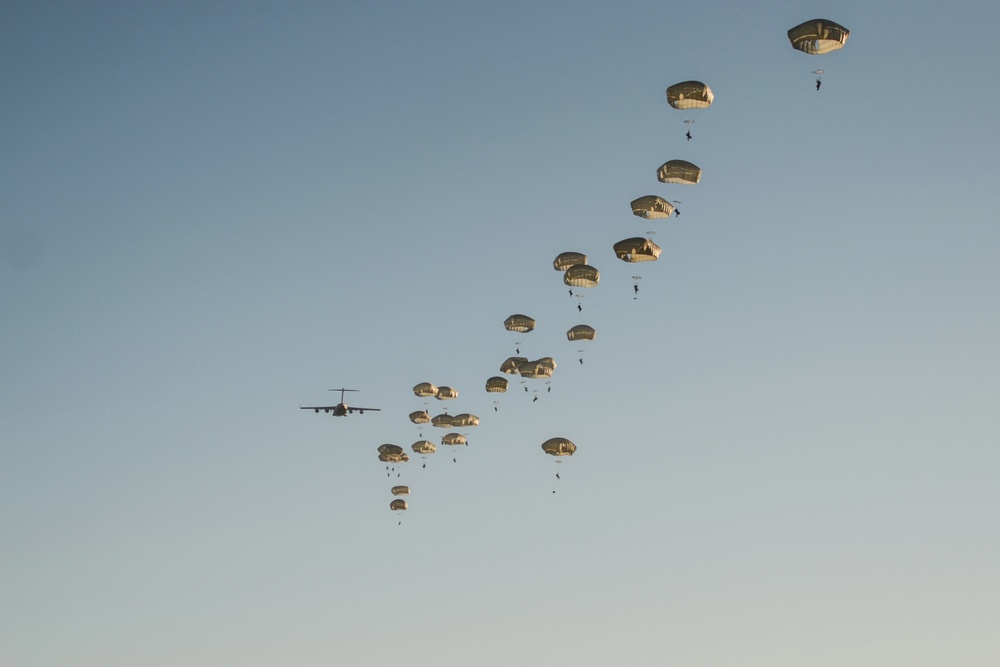 82nd Airborne Drop Into Latvia.