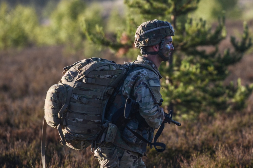 82nd Airborne Drop Into Latvia.