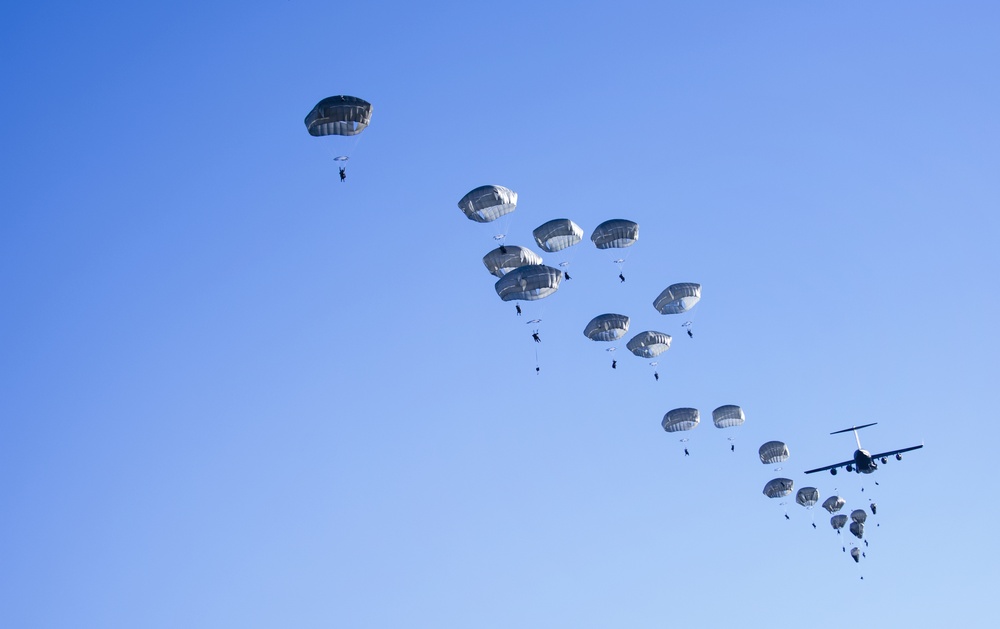 82nd Airborne Drop Into Latvia