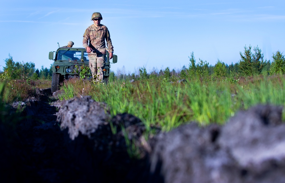 82nd Airborne Drop Into Latvia