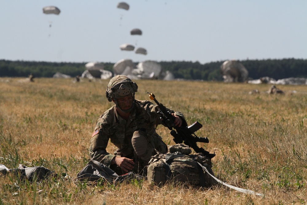 173rd ABCT participates in multi-national airborne exercise