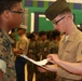 CBIRF Marines and Sailors volunteer for St. Charles High School JROTC uniform inspection