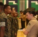 CBIRF Marines and Sailors volunteer for St. Charles High School JROTC uniform inspection