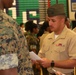 CBIRF Marines and Sailors volunteer for St. Charles High School JROTC uniform inspection