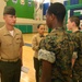 CBIRF Marines and Sailors volunteer for St. Charles High School JROTC uniform inspection