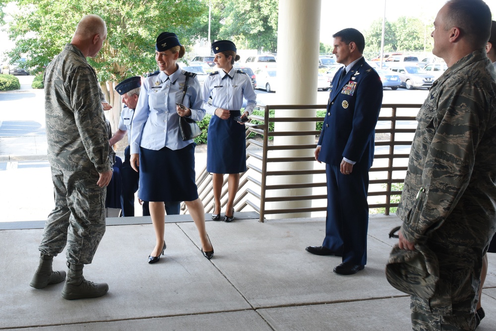 Col. Bryony A. Terrell Swears into the North Carolina Air National Guard