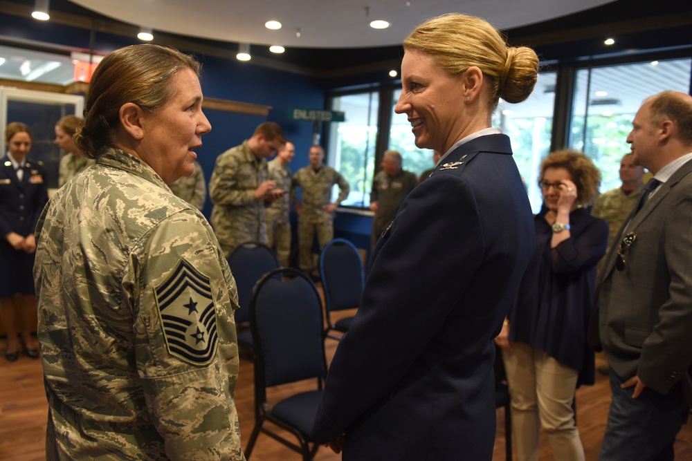 Col. Bryony A. Terrell Swears into the North Carolina Air National Guard