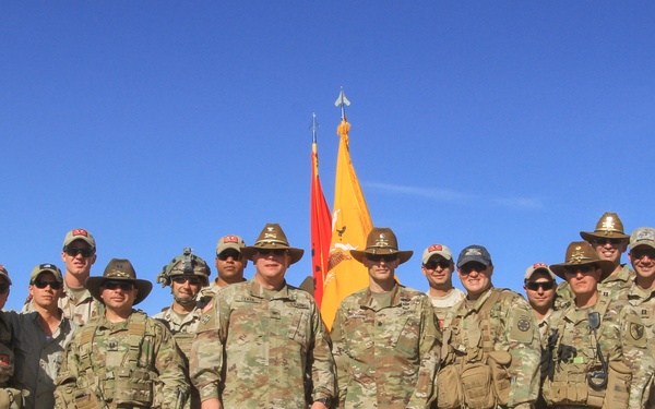 COL. Clark receives “Winning Spirit” PID