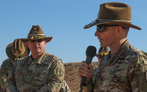 COL. Clark receives “Winning Spirit” PID
