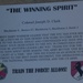 COL. Clark receives “Winning Spirit” PID