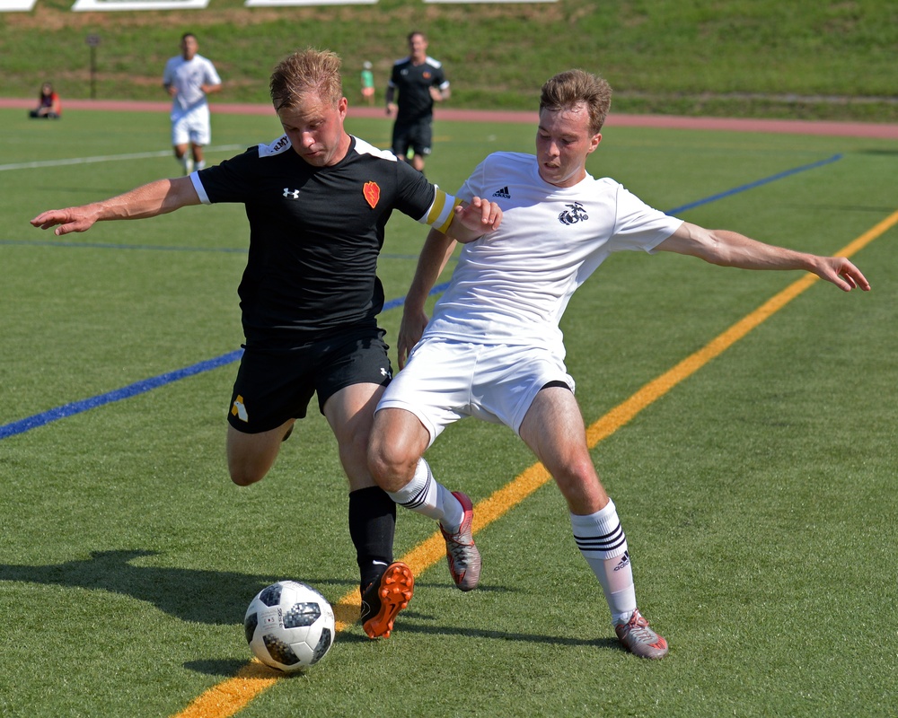 Army Faces Marine Corps on Final Day of Soccer Championship