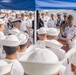 CNO Talks With Sailors During Rose Festival