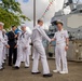 CNO Talks With Sailors During Rose Festival
