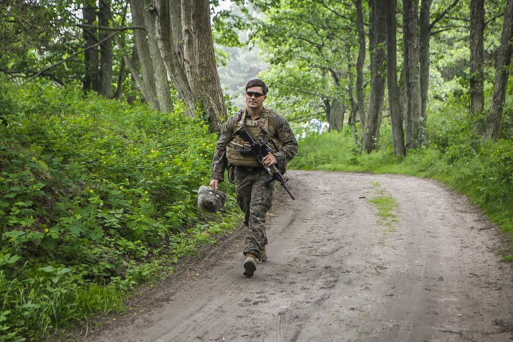 26th MEU Marines, Romanian Marines depart Nemersita, move to Kairai