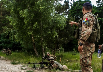 U.S. Marines, Romanian Marines rehearse combat assault drills during BALTOPS
