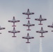 Royal Canadian Air Force Snowbirds perform at the 2018 Thunder of Niagara International Air Show