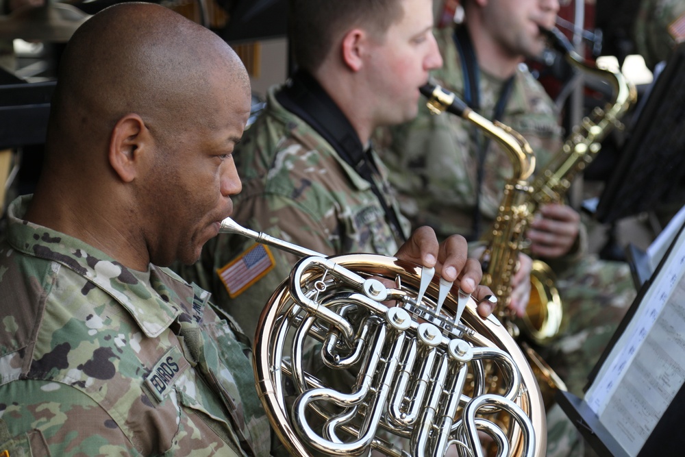 106th Army Band performs Southern Food Festival