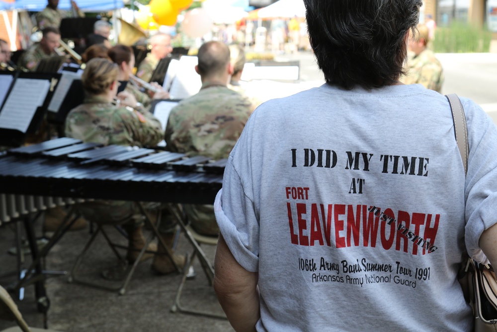 106th Army Band performs at Southern Food Festival
