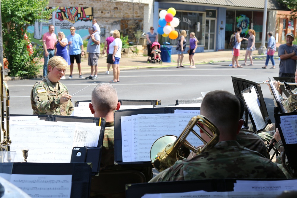 106th Army Band performs at Southern Food Festival
