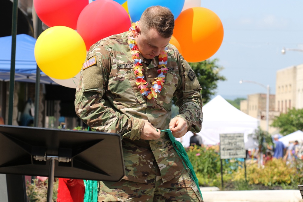 106th Army Band performs at Southern Food Festival