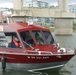 Coast Guard Auxiliary patrols Willamette River in Portland, Ore.