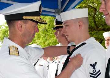 CNO All-hands Call on USS Michael Murphy