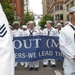 US Navy Sailors Join The Rose Festival Parade