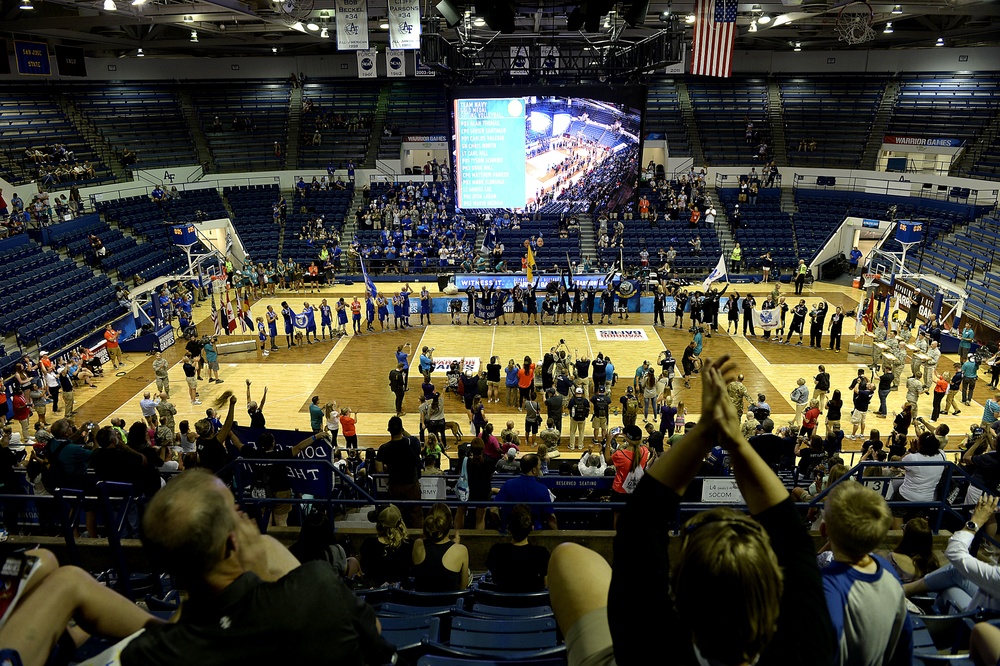 2018 DoD Warrior Games sitting volleyball championship.