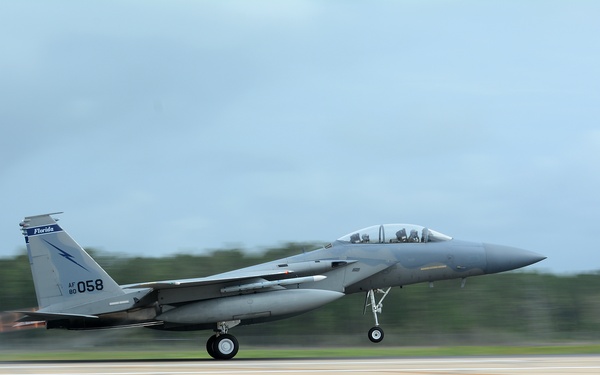 F-15 takeoff