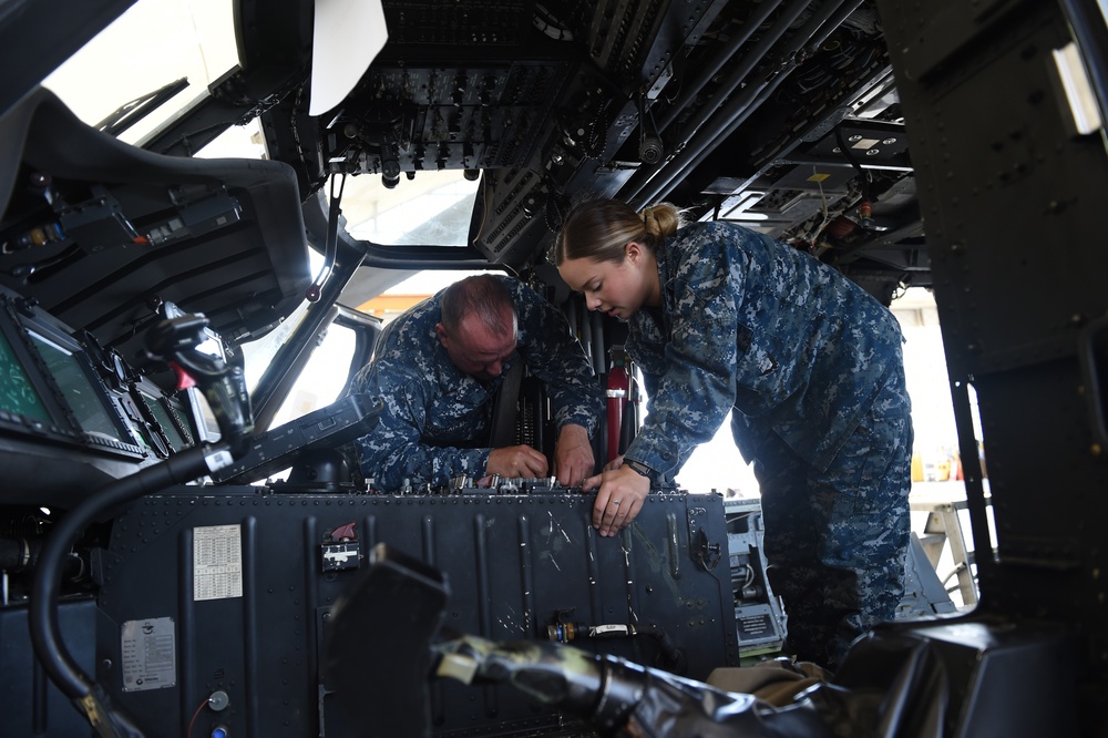 Maintenance time for the MH 60 Nighthawk