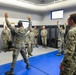 Lieutenant Gen. Rice and Command Chief Anderson visit Battle Creek Air National Guard.