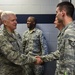 Lieutenant Gen. Rice and Command Chief Anderson visit Battle Creek Air National Guard.