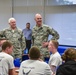 Lieutenant Gen. Rice and Command Chief Anderson visit Battle Creek Air National Guard.