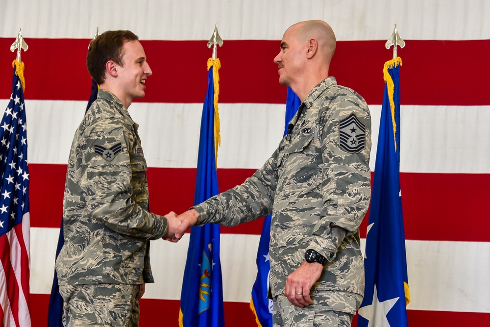 Lieutenant Gen. Rice and Command Chief Anderson visit Battle Creek Air National Guard.