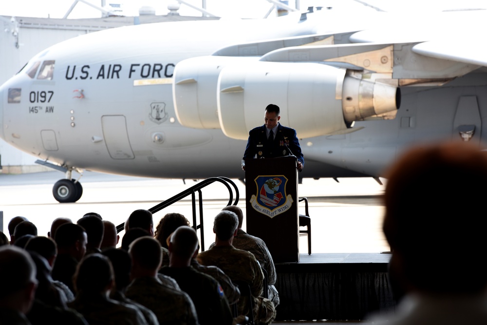 North Carolina Air National Guard Welcomes First Female Commander Col. Bryony Terrell