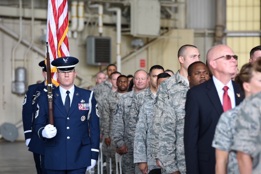 North Carolina Air National Guard Welcomes First Female Commander Col. Bryony Terrell