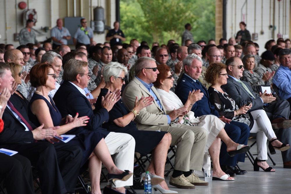 North Carolina Air National Guard Welcomes First Female Commander Col. Bryony Terrell