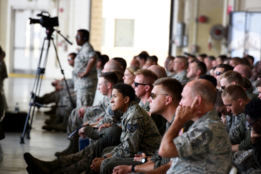 North Carolina Air National Guard Welcomes First Female Commander Col. Bryony Terrell