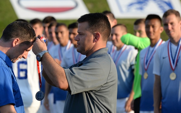 Air Force wins 2018 Armed Forces Men's Soccer Championship for Second Time in a Row