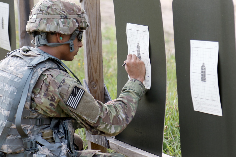 Reserve Soldier from Puerto Rico competes in Best Warrior Competition