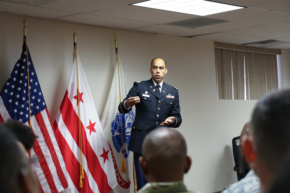 District of Columbia National Guard Promotes Lt. Col. Thaddeus Hoffmeister