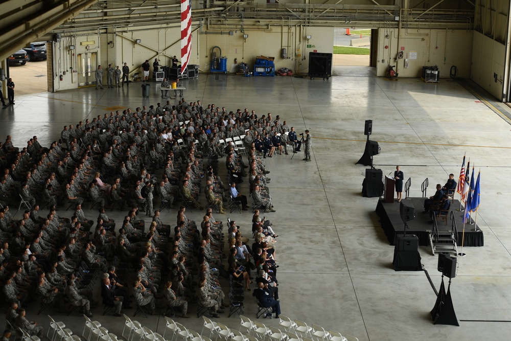 145th Airlift Wing Change of Command Ceremony